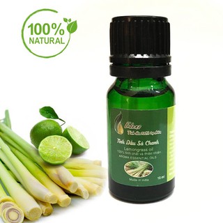 Tinh Dầu Sả Chanh Tự Nhiên, Tinh Dầu Xông Đèn 10ml