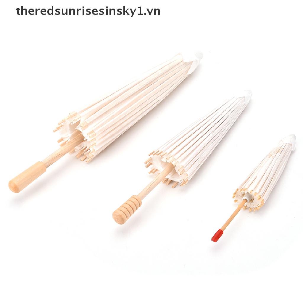 1 Dù Giấy Truyền Thống Trung Hoa Trang Trí