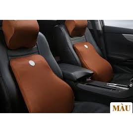 HÀNG LOẠI 1 CAO CẤP Combo gối tựa đầu + tựa lưng cao su non