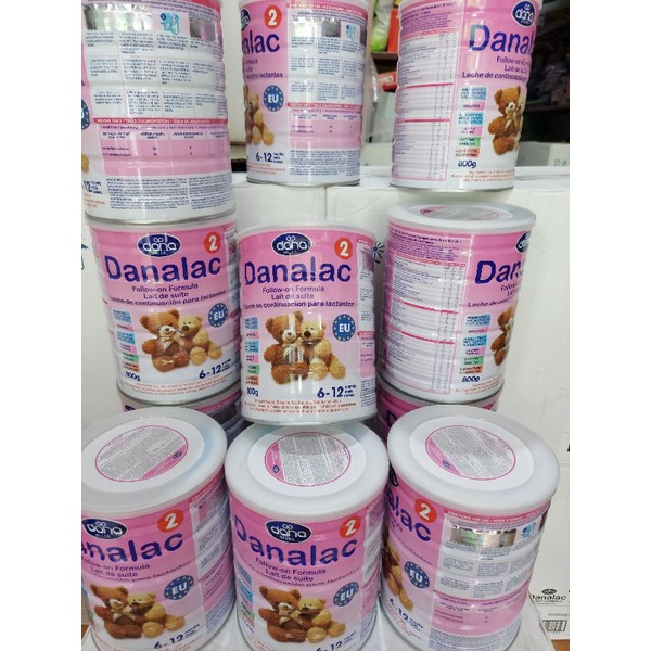 COMBO SỮA NHÂP DANALAC ĐỦ SỐ 1.2.4 (6 LON 850K)