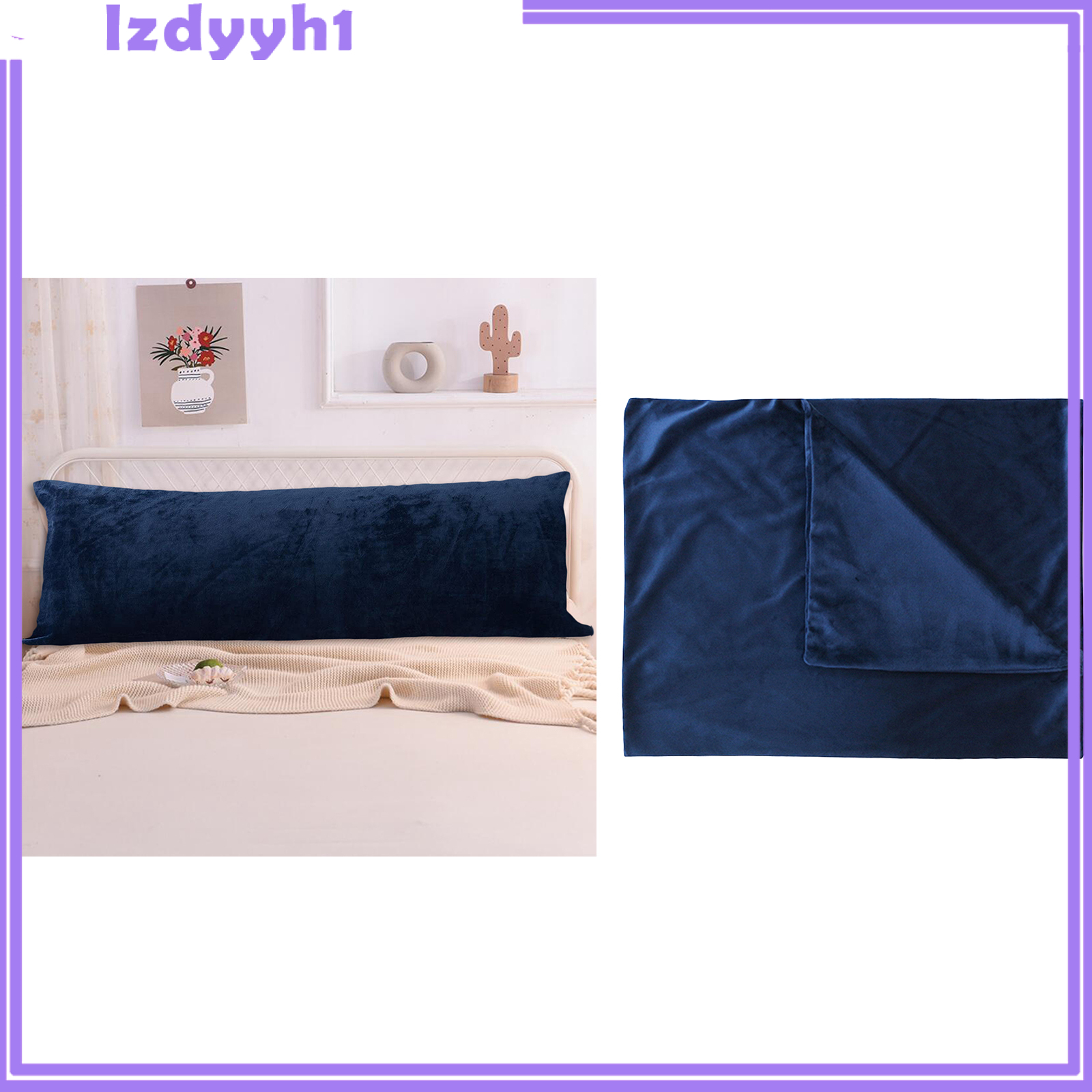 Vỏ Gối Joy Diy Màu Xám 50x137cm