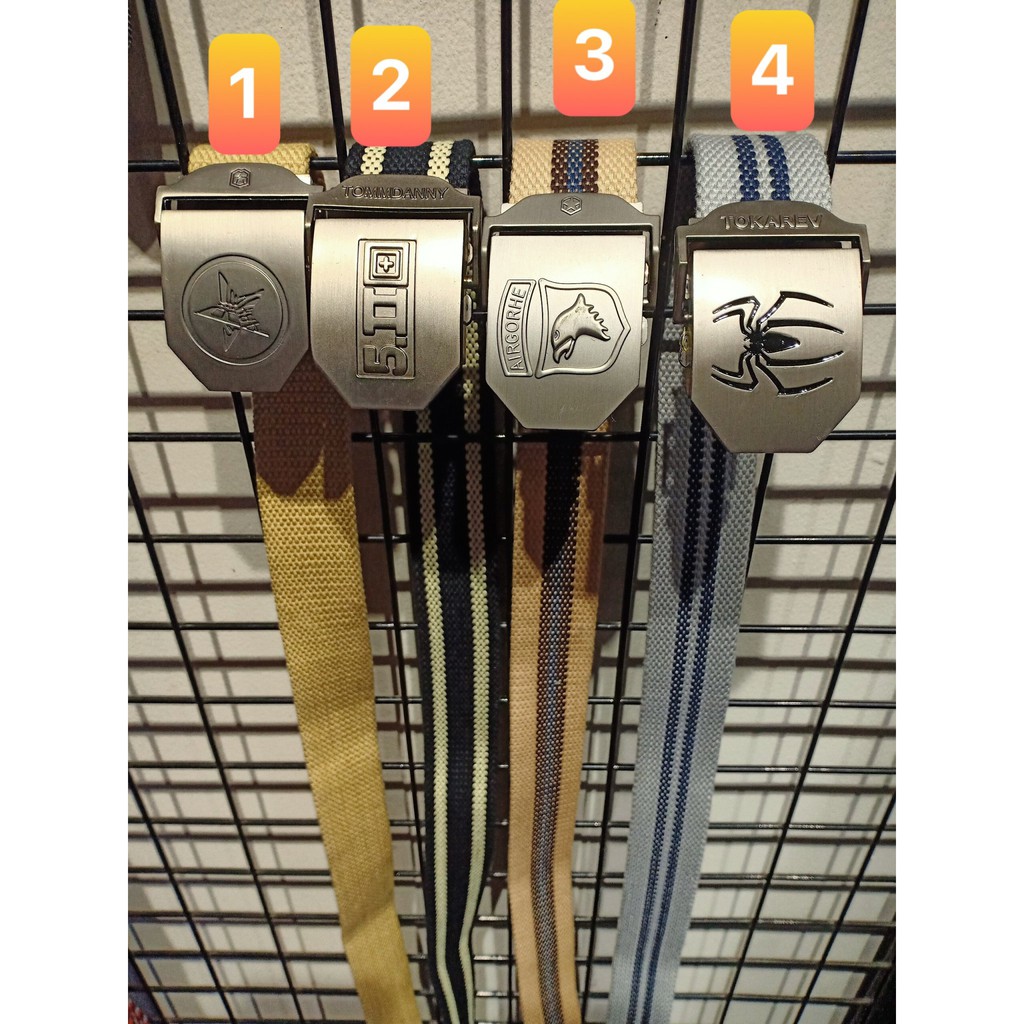 Thắt lưng, dây nịt Mỹ vải dù kết siêu bền Hàng Vnxk