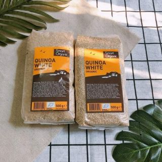 Hạt diêm mạch quinoa trắng hữu cơ 500gr