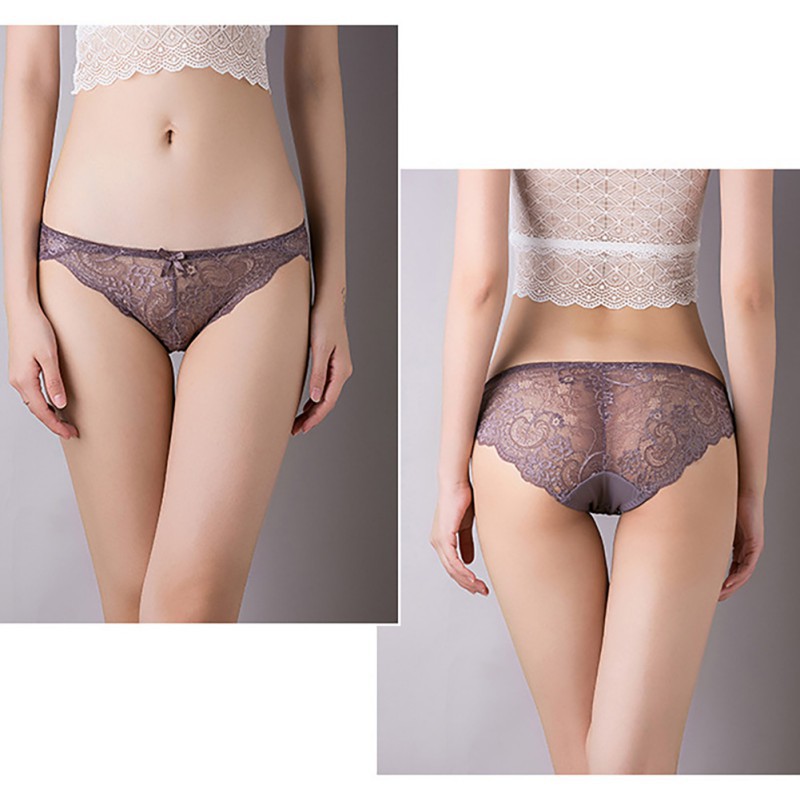 Quần Lót Ren Hoa Thiết Kế Quyến Rũ Cho Phái Nữ