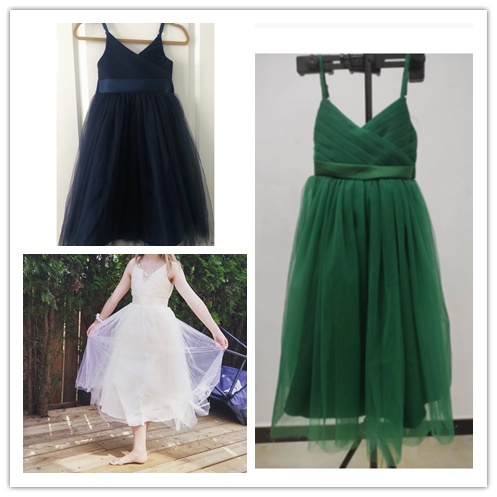 Đầm công chúa NNJXD dự tiệc vải lưới sang trọng cho bé gái 5-14 tuổi