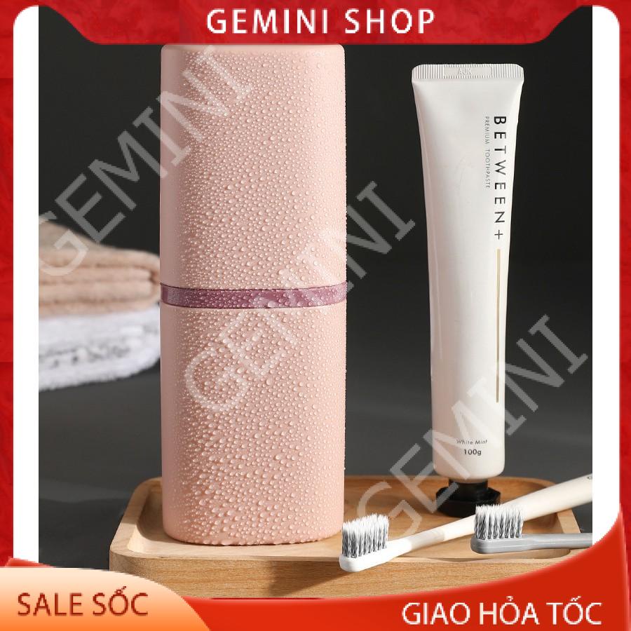 Hộp Đựng Bàn Chải, Kem Đánh Răng, Cốc Đựng Nước cao cấp Mang Theo Du Lịch Tiện Dụng F574 GEMINI SHOP