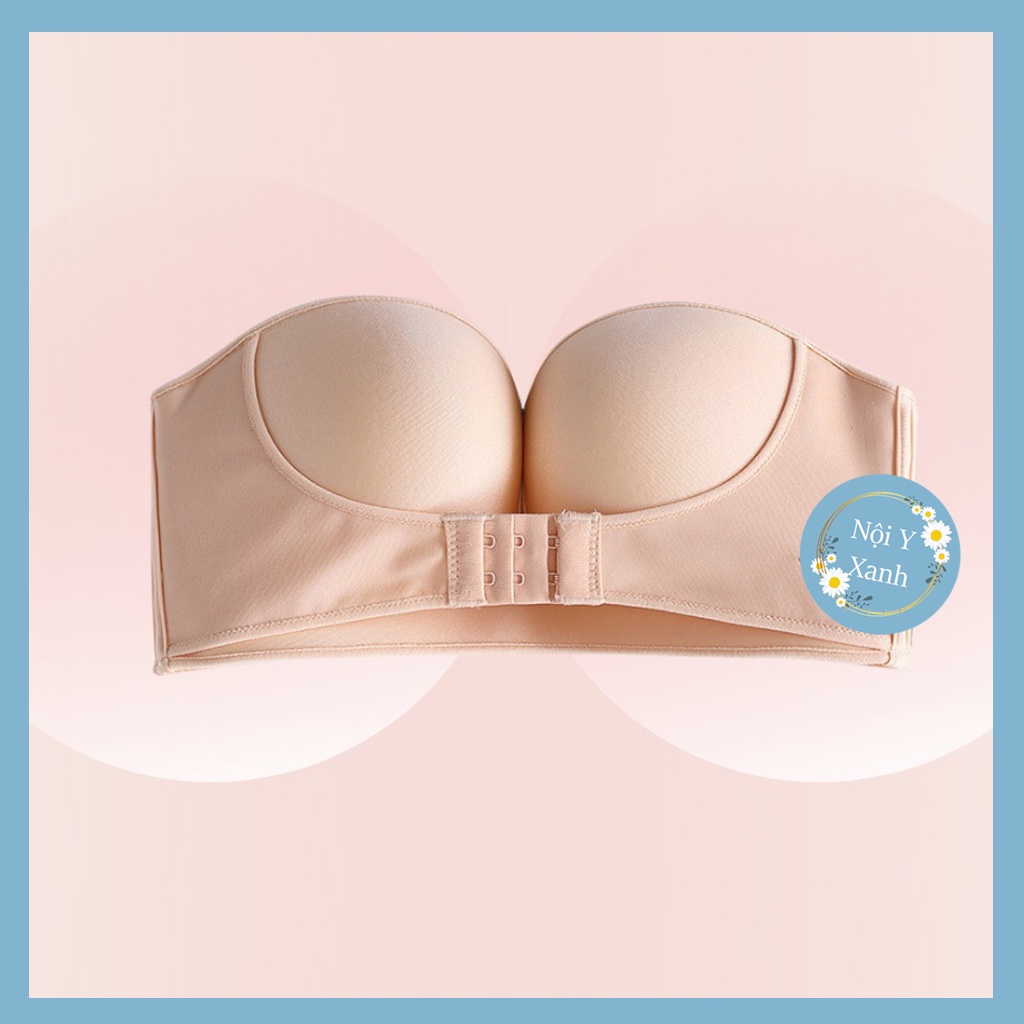 Áo Lót Không Dây Nâng Ngực Chống Tuột Gợi Cảm giá tốt - Nội y xanh Siêu Quyến Rũ