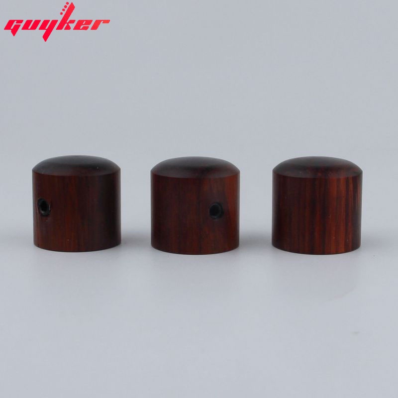 1 Nút Vặn Chiết Áp Cho Đàn Guitar Bass Đường Kính Trong 6MM Màu Đỏ/Đen/Nâu