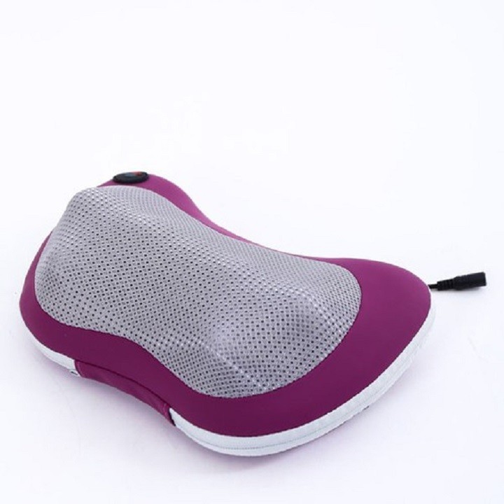 Gối Massage Hồng Ngoại 6 Bi Magic Pillow PL-819 (6 bi tím)