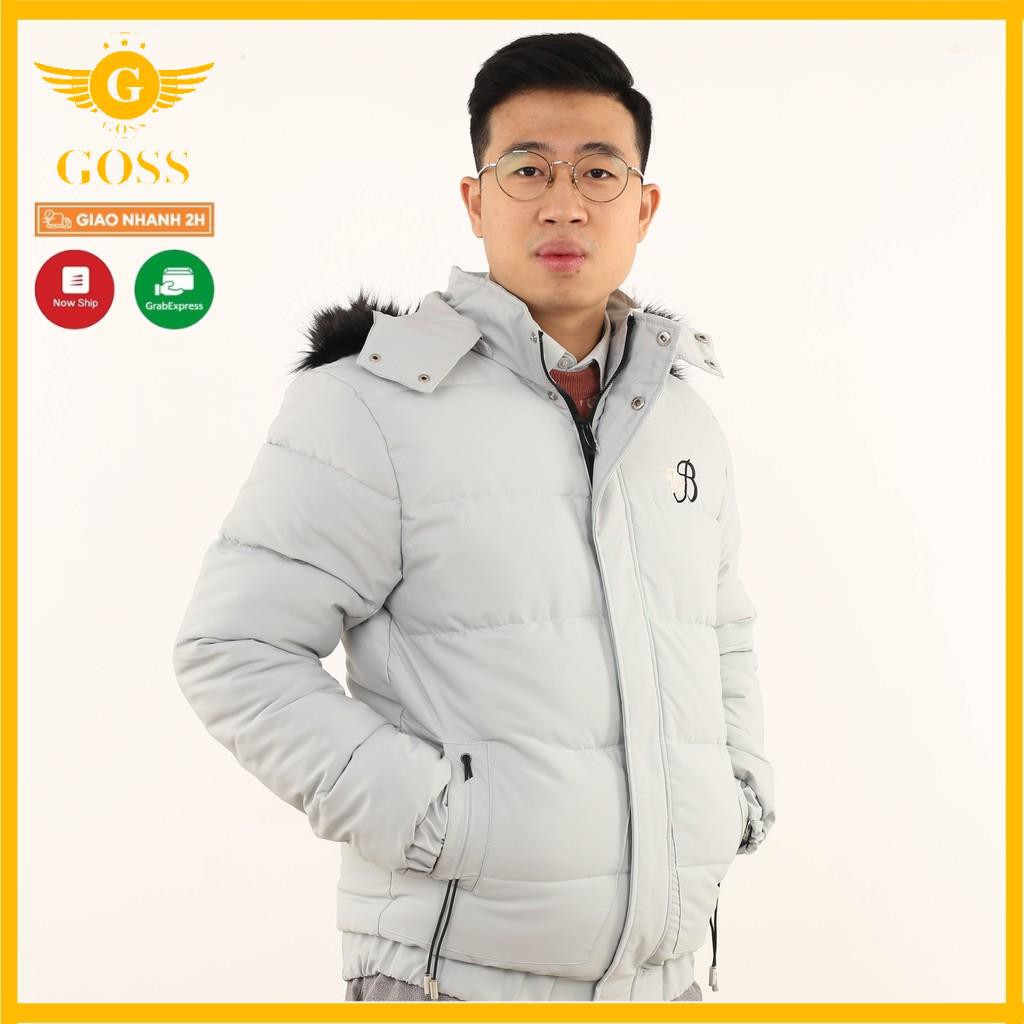 ⭐️Mặc là Mê⭐️ Áo phao nam cao cấp ba lớp mũ lông siêu ấm GOSS - Áo khoác phao nam đẹp chính hãng | BigBuy360 - bigbuy360.vn