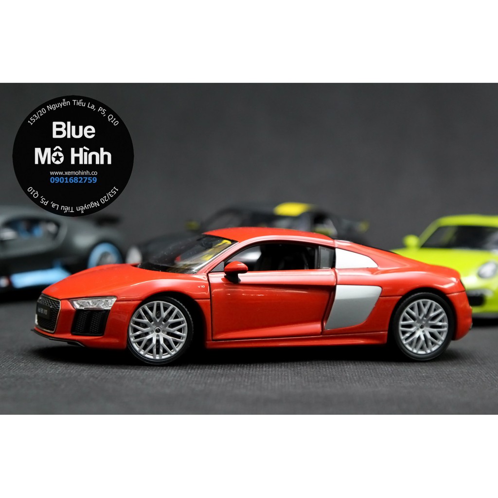 Blue mô hình | Xe mô hình Audi R8 V10 1:24