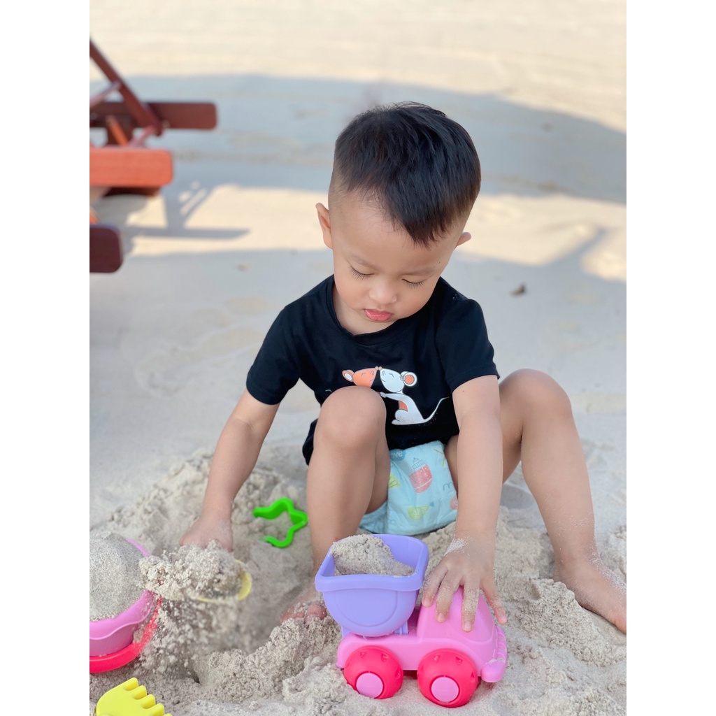 Đồ chơi xúc cát bãi biển cho bé bé vui chơi, vận động Toyshouse 035 (màu ngẫu nhiên)