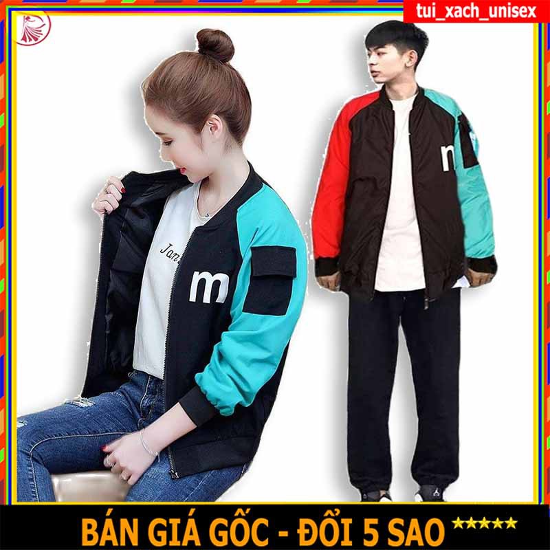 ✅ MẪU MỚI - GIÁ SỈ ✅ Áo Khoác Dù BOMBER NEW YORK M Unisex - ÁO KIỂU LIMA KHÓA KÉO NAM NỮ 3 MÀU ĐEN TRẮNG ĐỎ