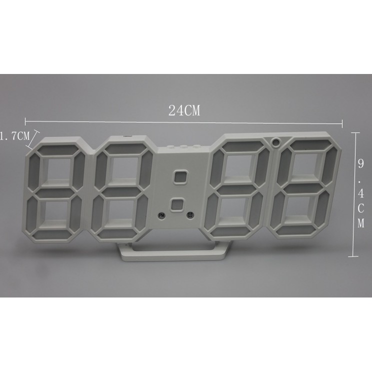 Đồng hồ LED - Treo tường, để bàn thông minh - Có tăng giảm ánh sáng - Bảo hành 18 tháng