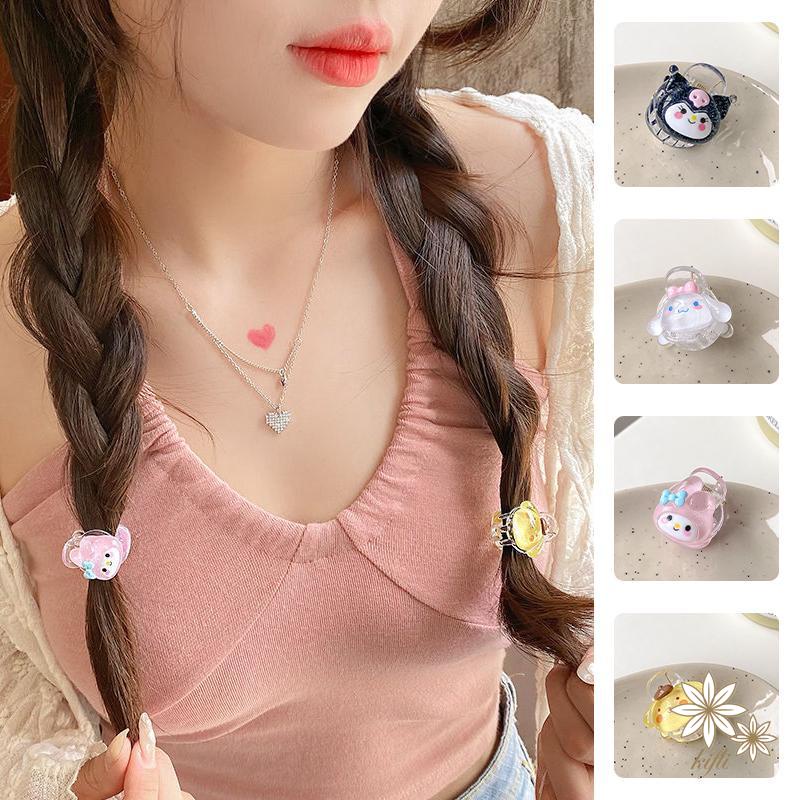 【kifli】Kẹp Tóc Bằng Nhựa Resin Họa Tiết Hoạt Hình Cún Yugui Kulomi Thiết Kế Xinh Xắn Cho Nữ