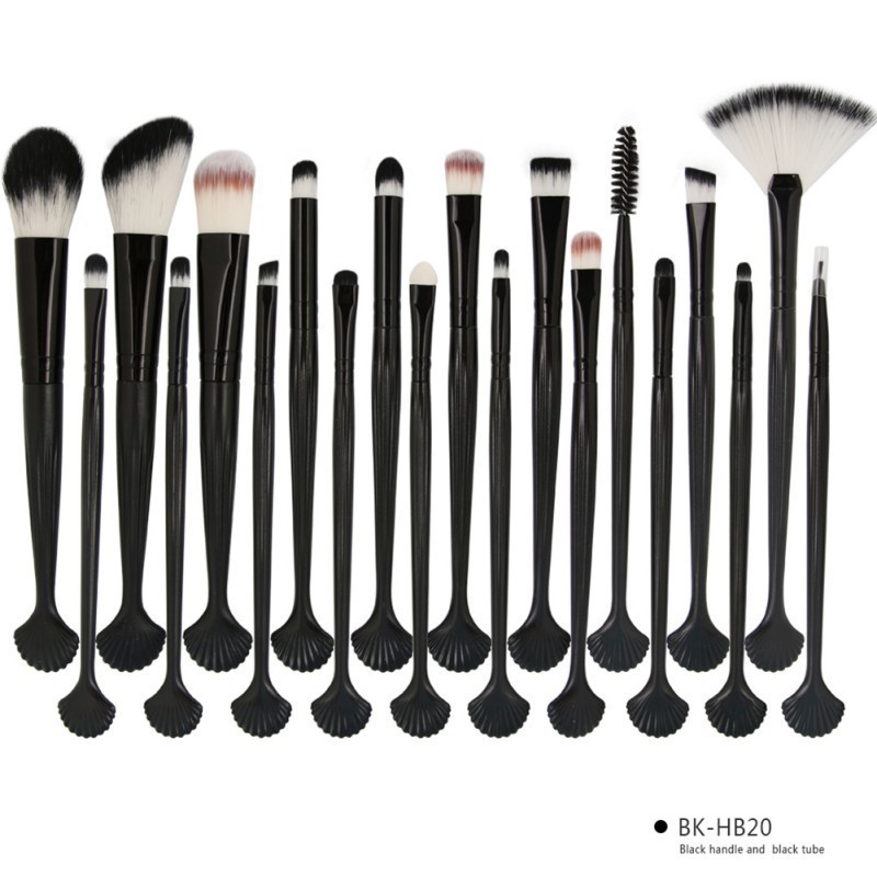 Bộ 20 cọ trang điểm tay cầm hình vỏ sò nhãn hiệu MAANGE