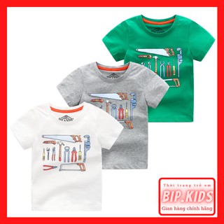Áo thun trẻ em cao cấp xuất khẩu cotton 100% Simple Heanhe đủ tiêu chuẩn xuất khẩu Châu Âu