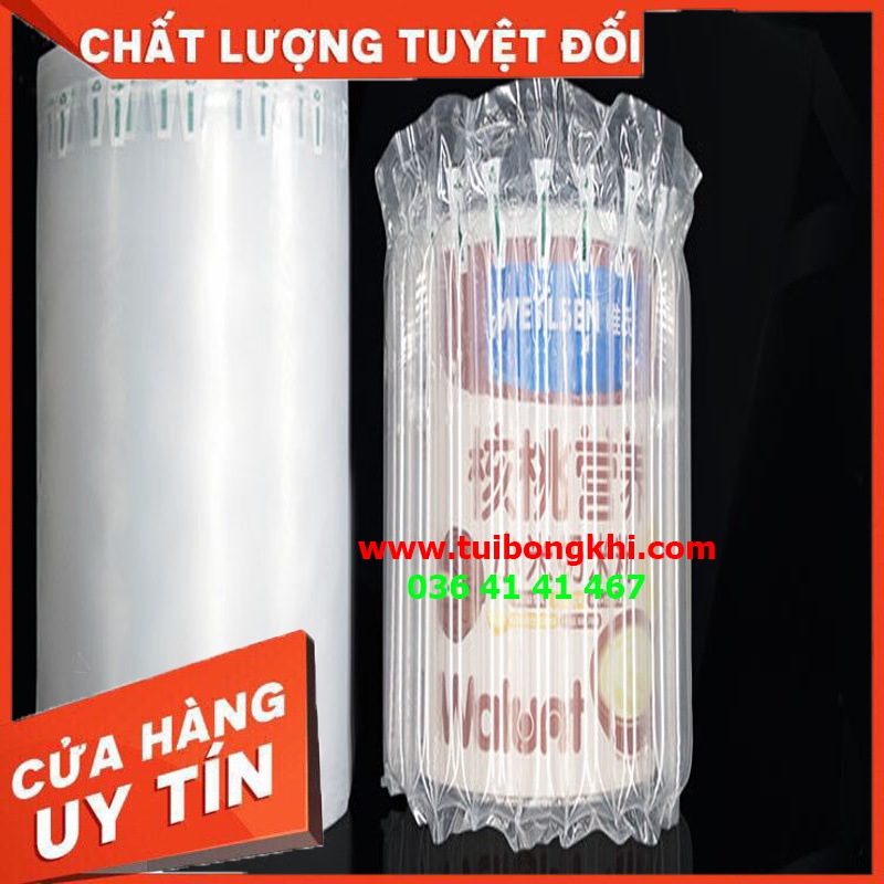 Cột khí chống sốc bọc hàng vận chuyển, đệm hơi đóng gói hàng dễ vỡ