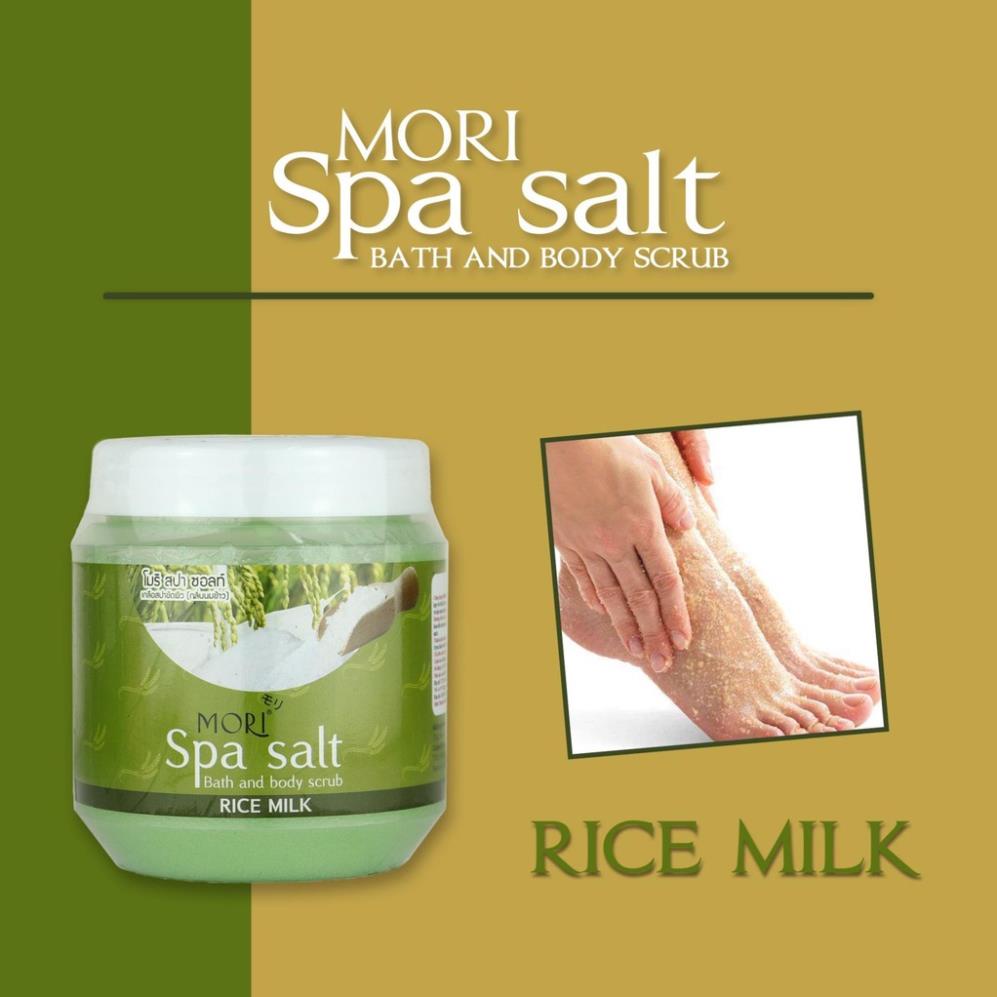 Muối tắm Spa Mori Salt các mùi hương 700g | Nguyên Hương Store