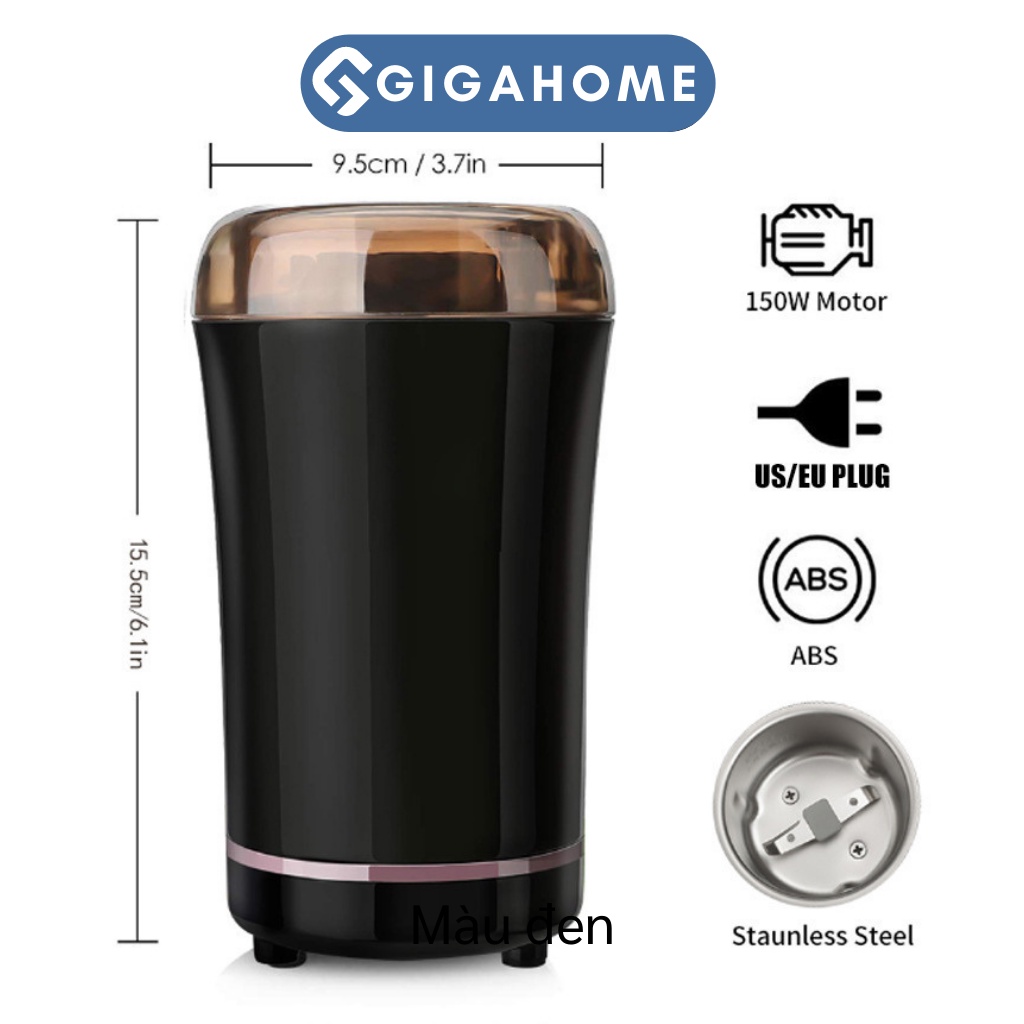 Máy Xay Nghiền Hạt Khô, Bột Ngũ Cốc, Cà Phê GIGAHOME Cực Nhanh, Nhỏ Gọn 9585