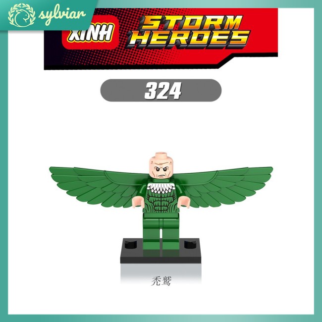Bộ Đồ Chơi Lắp Ráp Lego Nhân Vật Dr.Sylviar/Người Nhện/Người Nhện X0123 XH325