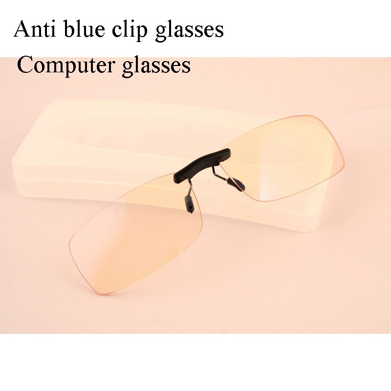 Mắt Kính Chống Ánh Sáng Xanh Có Kẹp Gắn Siêu Tiện Lợi