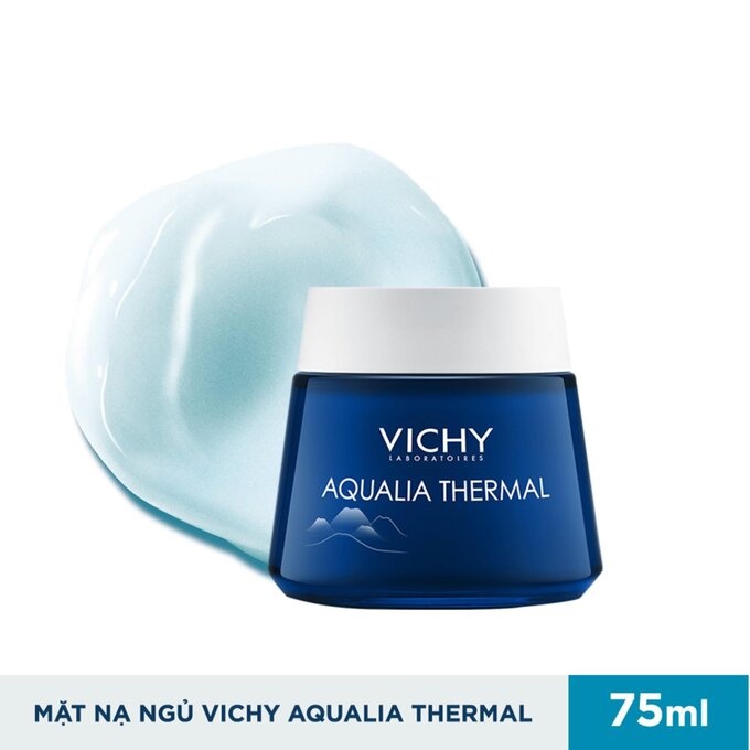 Vichy Mặt Nạ Ngủ Vichy Dưỡng Ẩm Cho Mọi Loại Da Aqualia Thermal Night Spa 75ml