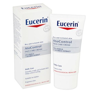 [CHÍNH HÃNG] Kem Dưỡng Da Mặt EUCERIN Ato Control Face Care Cream - VD Cơ Địa 50ml