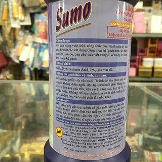 Nước tẩy men sứ Sumo 1 lít