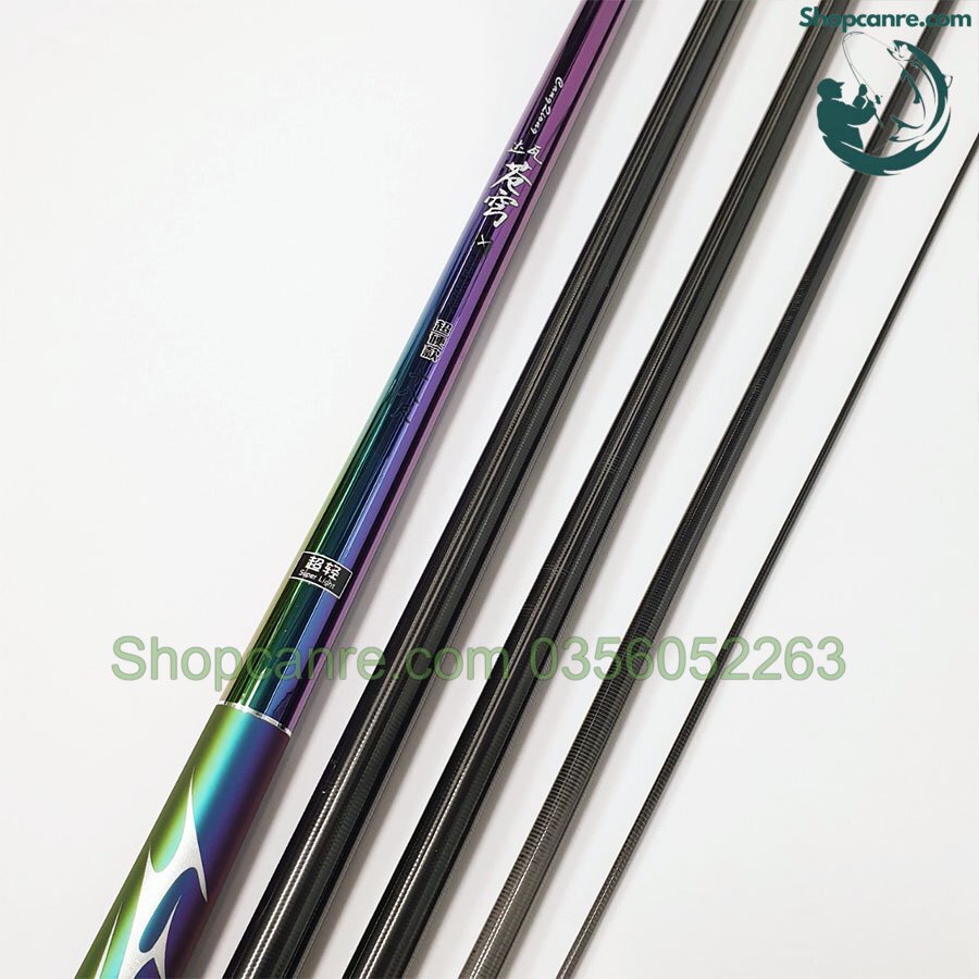 Cần Câu Đài Câu Đơn Nguyệt Long 5H tặng kèm 1 ngọn zin hàng loại 1