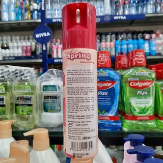 Xịt phòng Spring hồng phấn 280ml