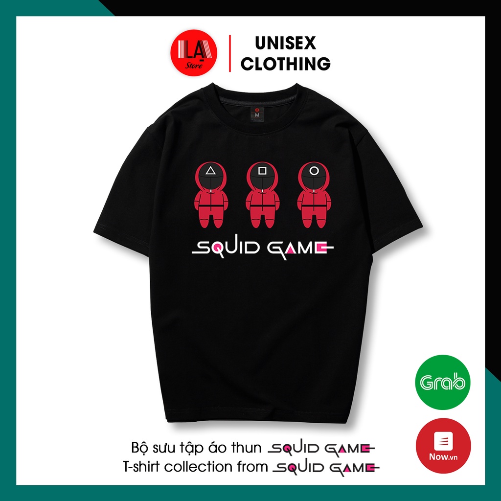 Áo Thun Unisex SQUID GAME - Trò Chơi Con Mực | Lính Canh Chibi Dễ Thương | LẠ STORE | WebRaoVat - webraovat.net.vn