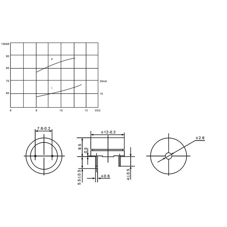 Set 10 Còi Báo Động Mini 3v 12mm Cho Máy In | BigBuy360 - bigbuy360.vn