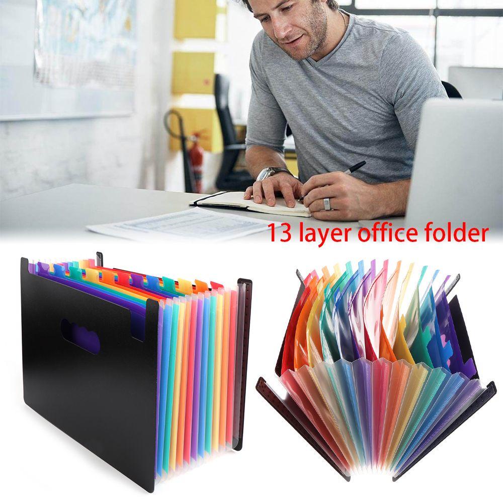 Bìa Đựng Tài Liệu Khổ A4 Có Thể Gấp Gọn Tiện Lợi