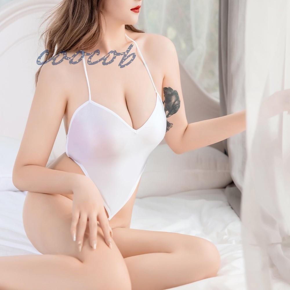 Bộ đồ lót liền thân khoét lỗ màu bóng quyến rũ cho nữ | BigBuy360 - bigbuy360.vn