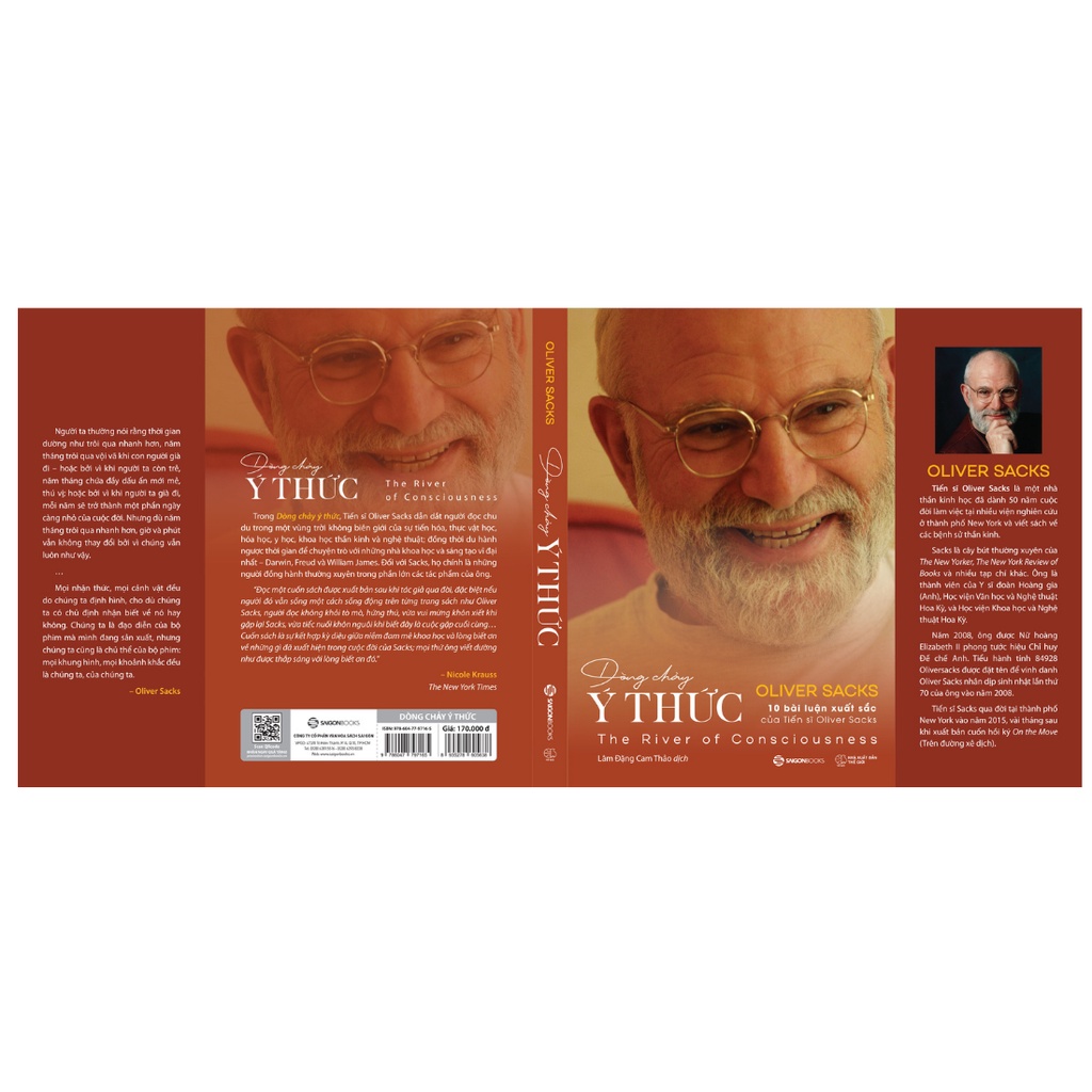 SÁCH - Dòng chảy ý thức (The River Of Consciousness) - Tác giả Oliver Sacks