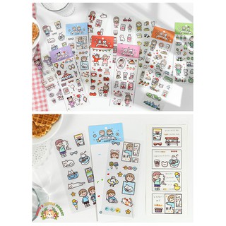 STICKER 2 TẤM HAPPY TIME | MST249