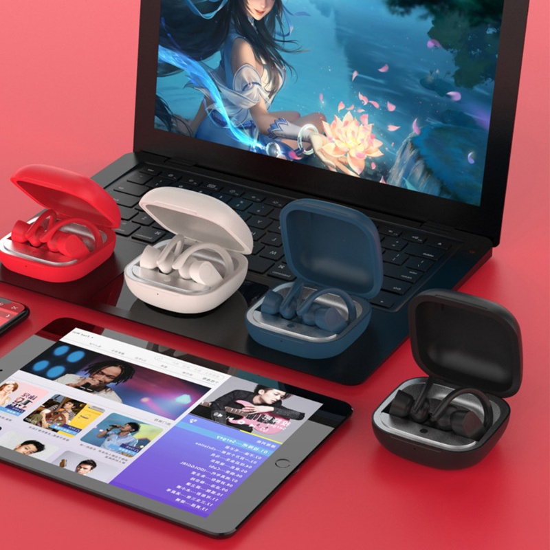 Tai Nghe zzz TWS Bluetooth Không Dây Có Móc Tai Có Thể Thay Đổi Theo Dõi Sức Khỏe
