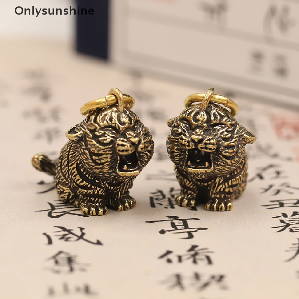 &lt; Onlysunshine &gt; Móc Khóa DIY Bằng Đồng Thau