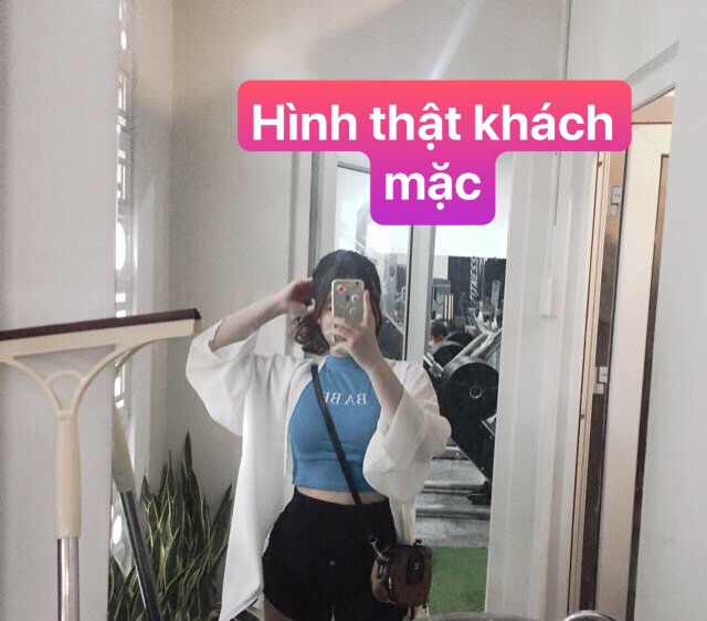 (Có hình thật) ÁO CROPTOP CỔ LỌ THÊU CHỮ BABY 5 MÀU | BigBuy360 - bigbuy360.vn