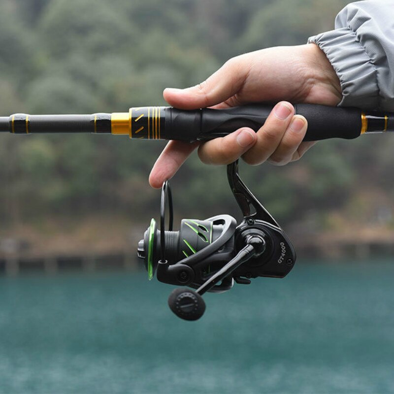 Máy Câu Cá GT2000-7000 Bằng Kim Loại 13 + 1BB