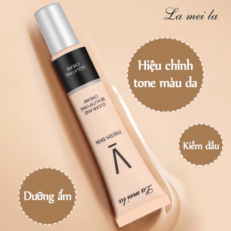 Kem lót trang điểm Lameila 30ml dưỡng ẩm da, hiệu chỉnh tone màu da, kiềm dầu, che khuyết điểm ZD-KL02