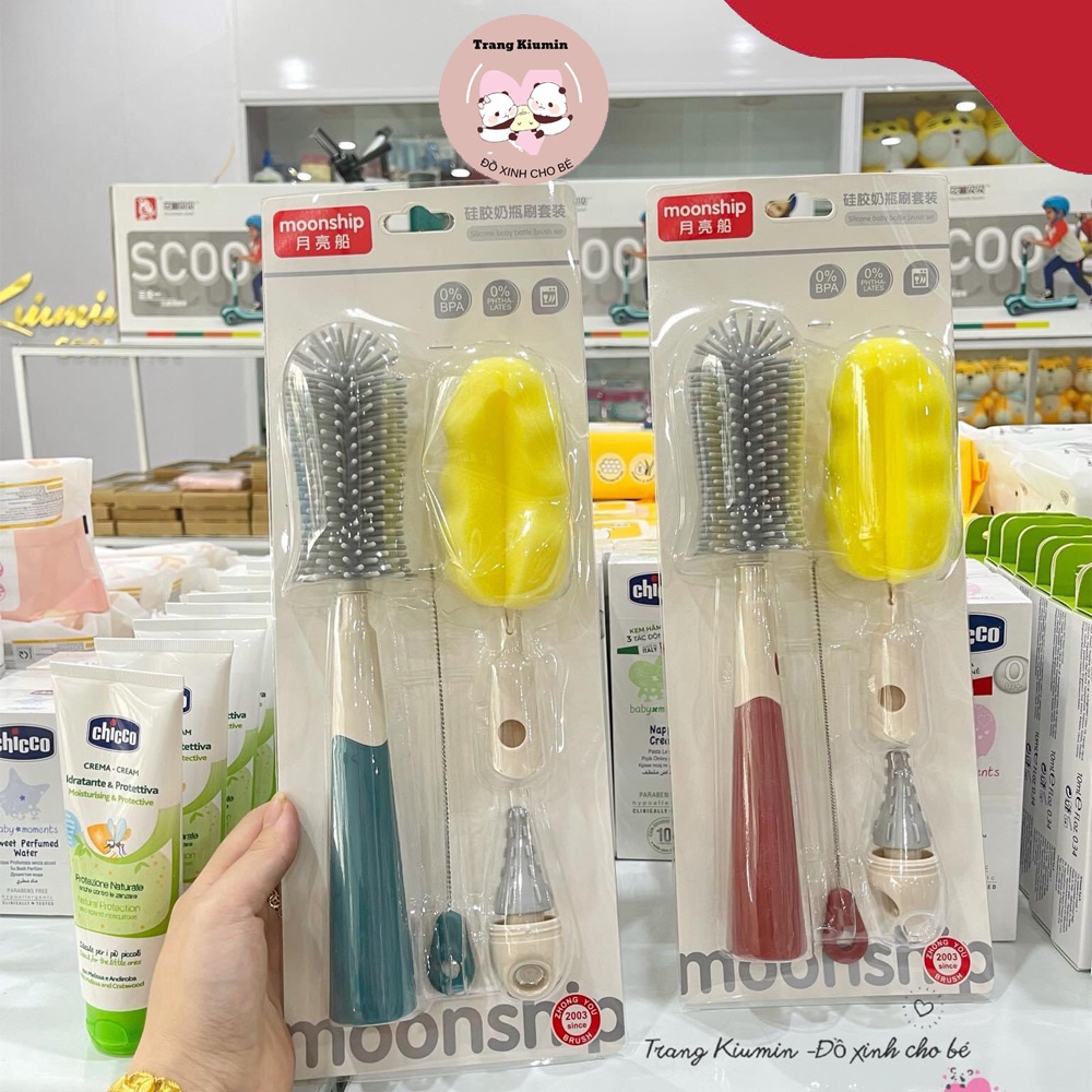Cọ Bình Sữa Cao Cấp Moonship 4 Chi Tiết