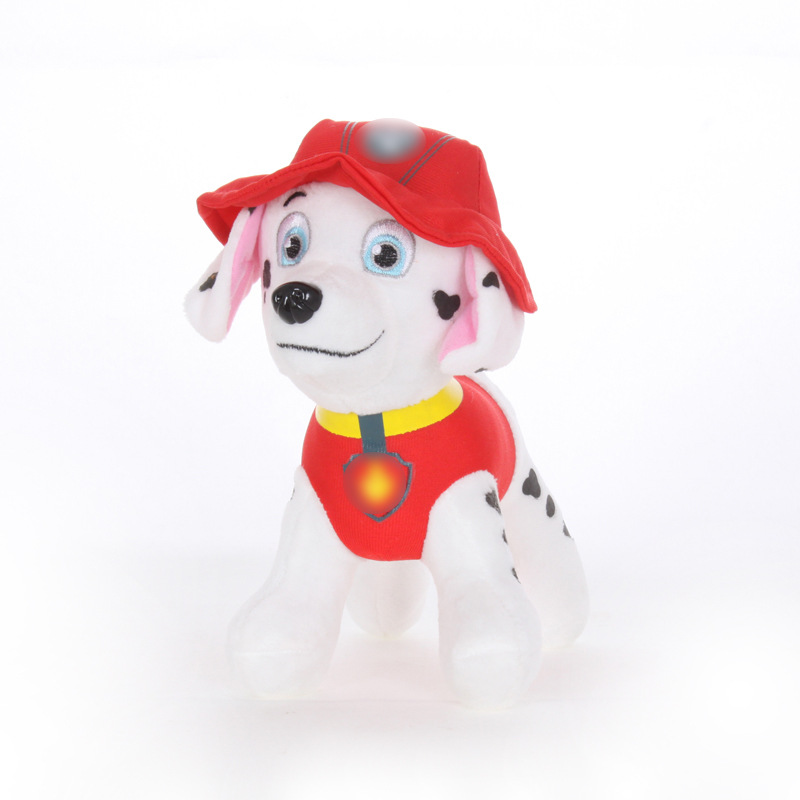 Đồ chơi búp bê nhồi bông hình chó cứu hộ trong phim hoạt hình PAW PATROL dễ thương kích thước 12cm/20cm
