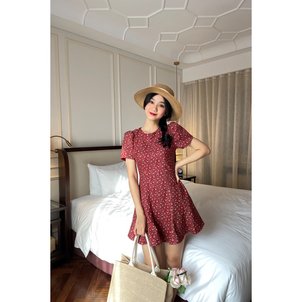 OLV - Đầm Burgundy Mini Dress