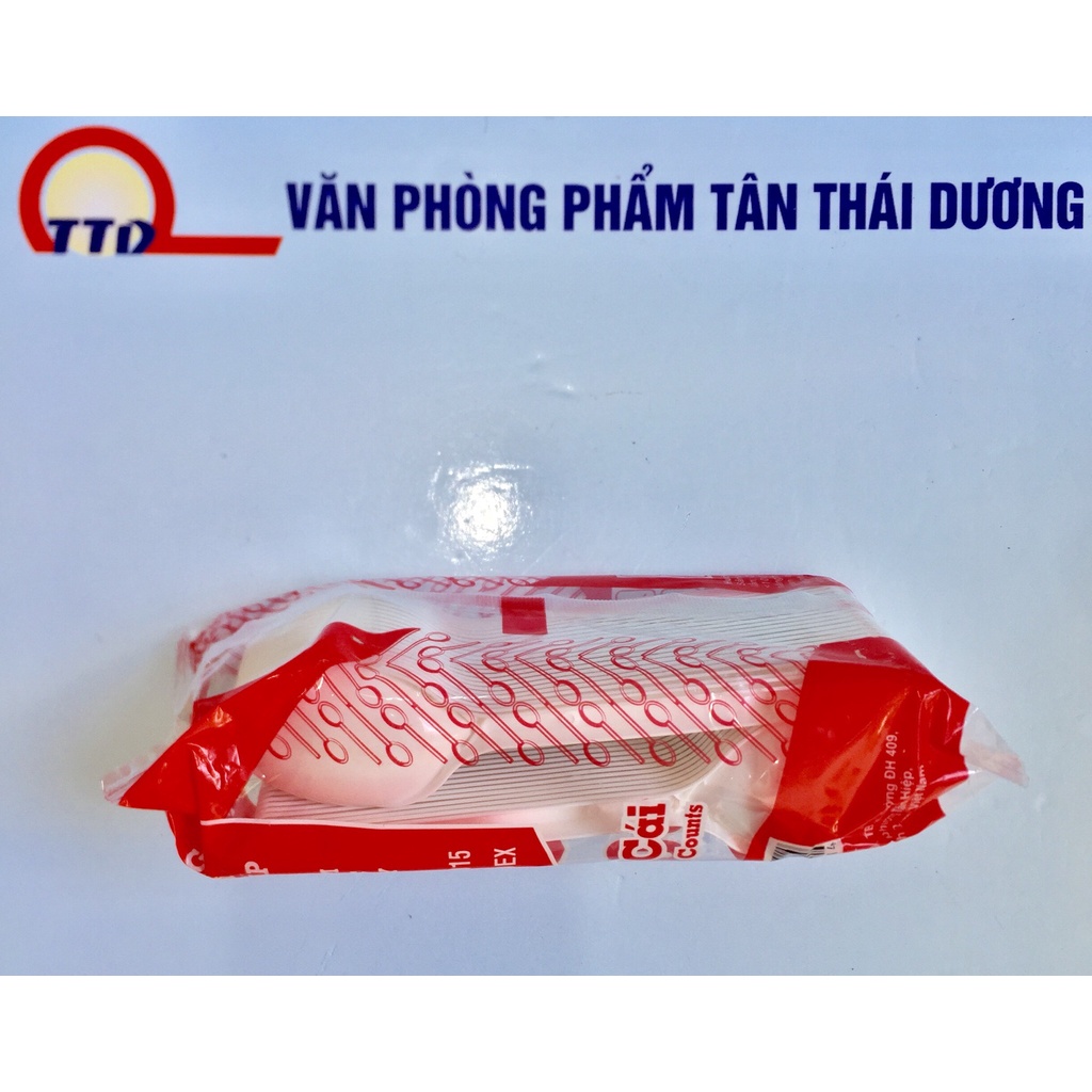 GÓI 50 THÌA, MUỖNG NHỰA DÙNG MỘT LẦN