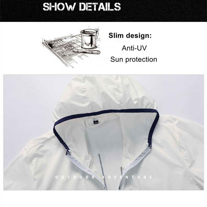 UNDER ARMOUR Áo Khoác Chống Nắng Có Mũ Trùm Tiện Lợi Dành Cho Nam | BigBuy360 - bigbuy360.vn