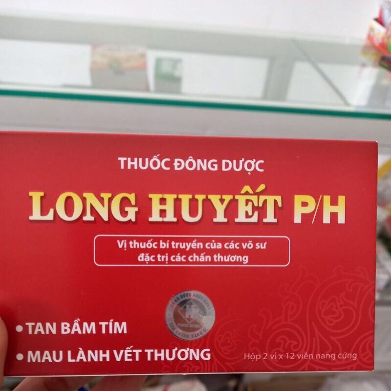 Long Huyết PH - Tan bầm tím, Giảm phù nề, mau lành các vết thương khi phun xăm, phẫu thuật thẩm mỹ | Thế Giới Skin Care