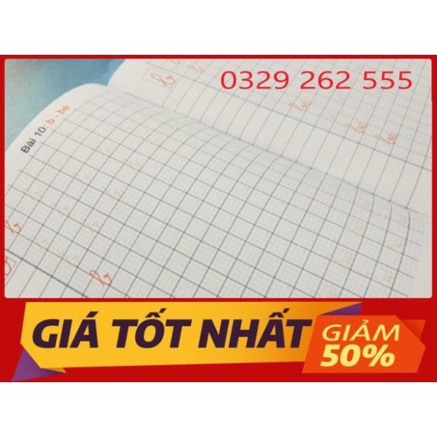 Vở tập viết có mẫu chữ quyển 1( chuẩn bị cho bé vào lớp 1)