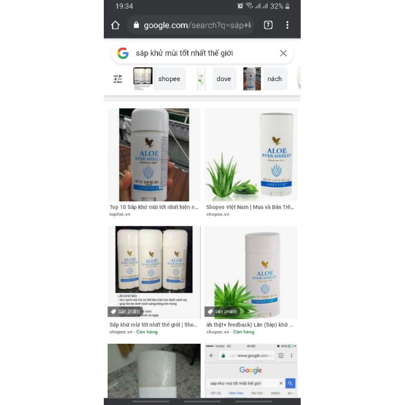 Sáp khử mùi Forever Aloe Ever-Shield 067 FLP | BigBuy360 - bigbuy360.vn